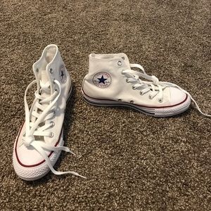 White high top converse